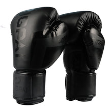 Load image into Gallery viewer, 6,10,12 OZ Adult Kids Boxing Gloves PU Leather Boxe De Luva Mitts Gloves Fight gloves man boxing Training Glove For Men Women