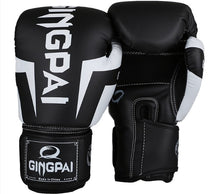 Load image into Gallery viewer, 6,10,12 OZ Adult Kids Boxing Gloves PU Leather Boxe De Luva Mitts Gloves Fight gloves man boxing Training Glove For Men Women